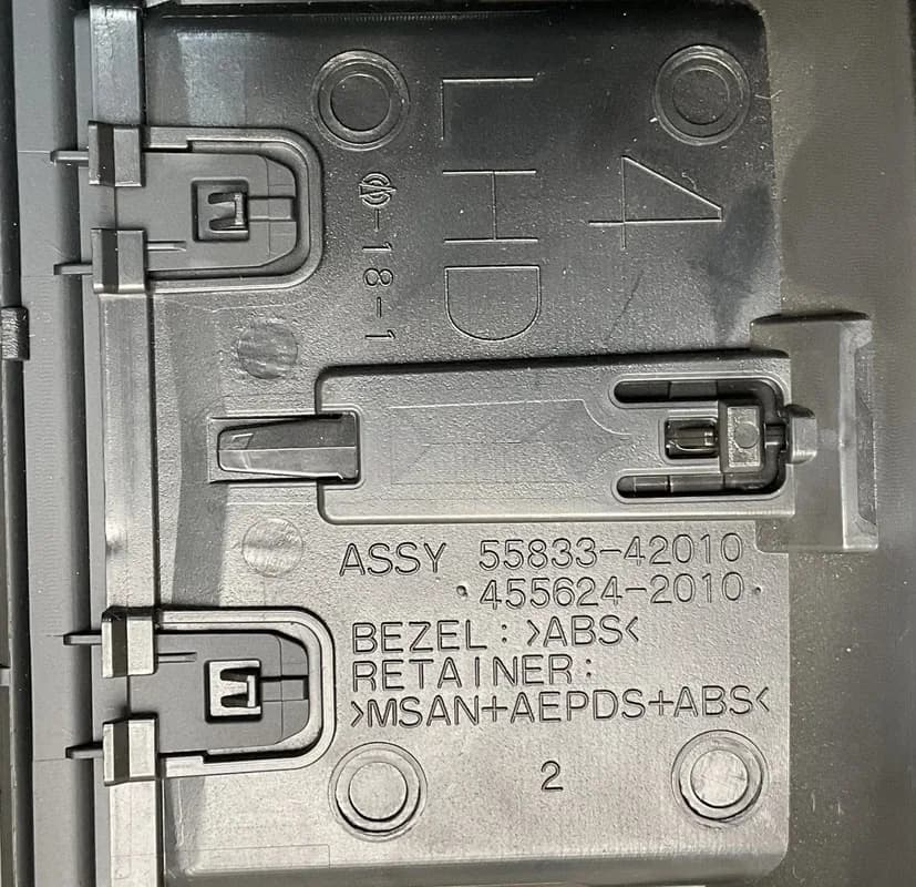 Conducto aire central Toyota Rav4 2005-2012 - Foto 5