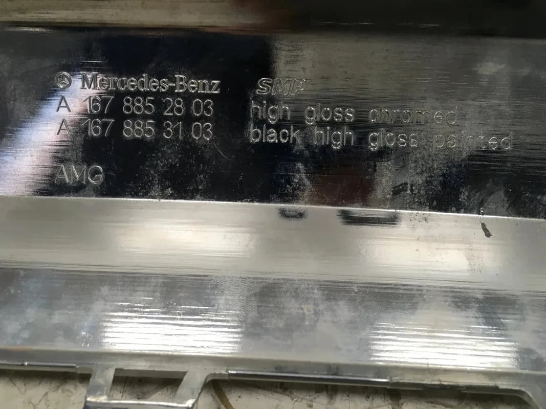 Difusor paragolpes trasero Mercedes W167 GLE 450 - Foto 6