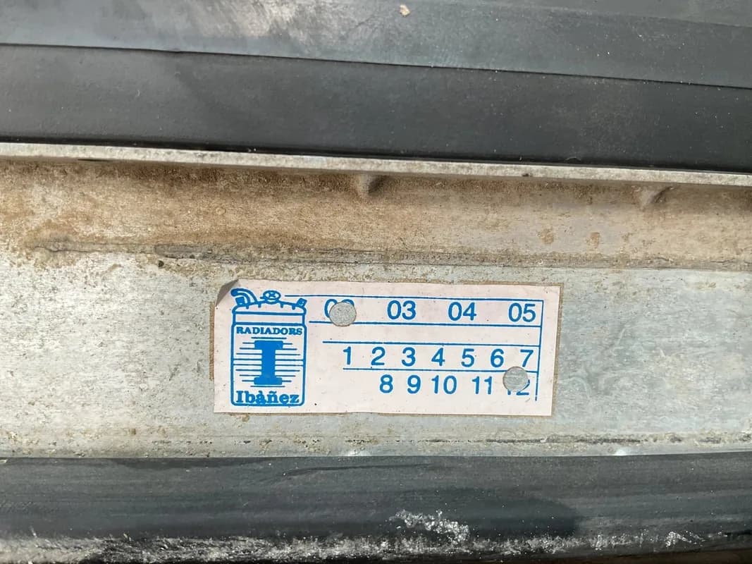 Radiador AGUA BMW 1712971 - Foto 6