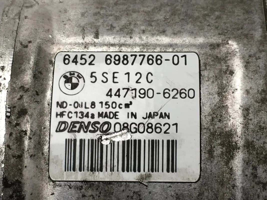 Compresor A/C BMW E90 E81 - Foto 6