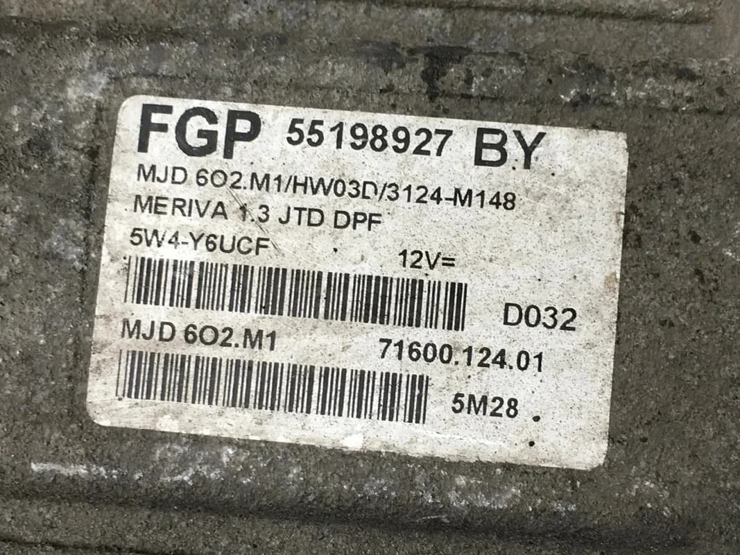 Centralita ECU Opel MJD602M1 - Foto 2