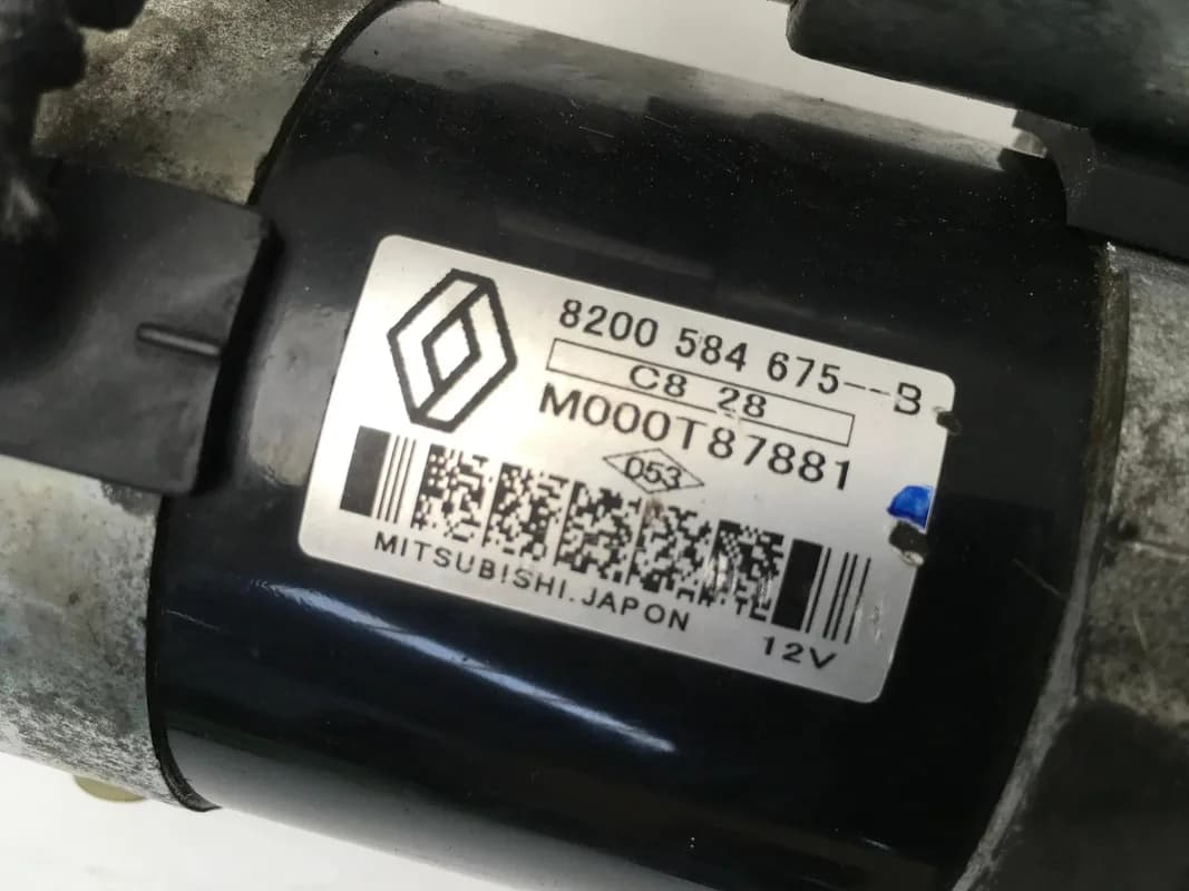 Motor arranque Renault Dacia 8200584675 - Foto 5