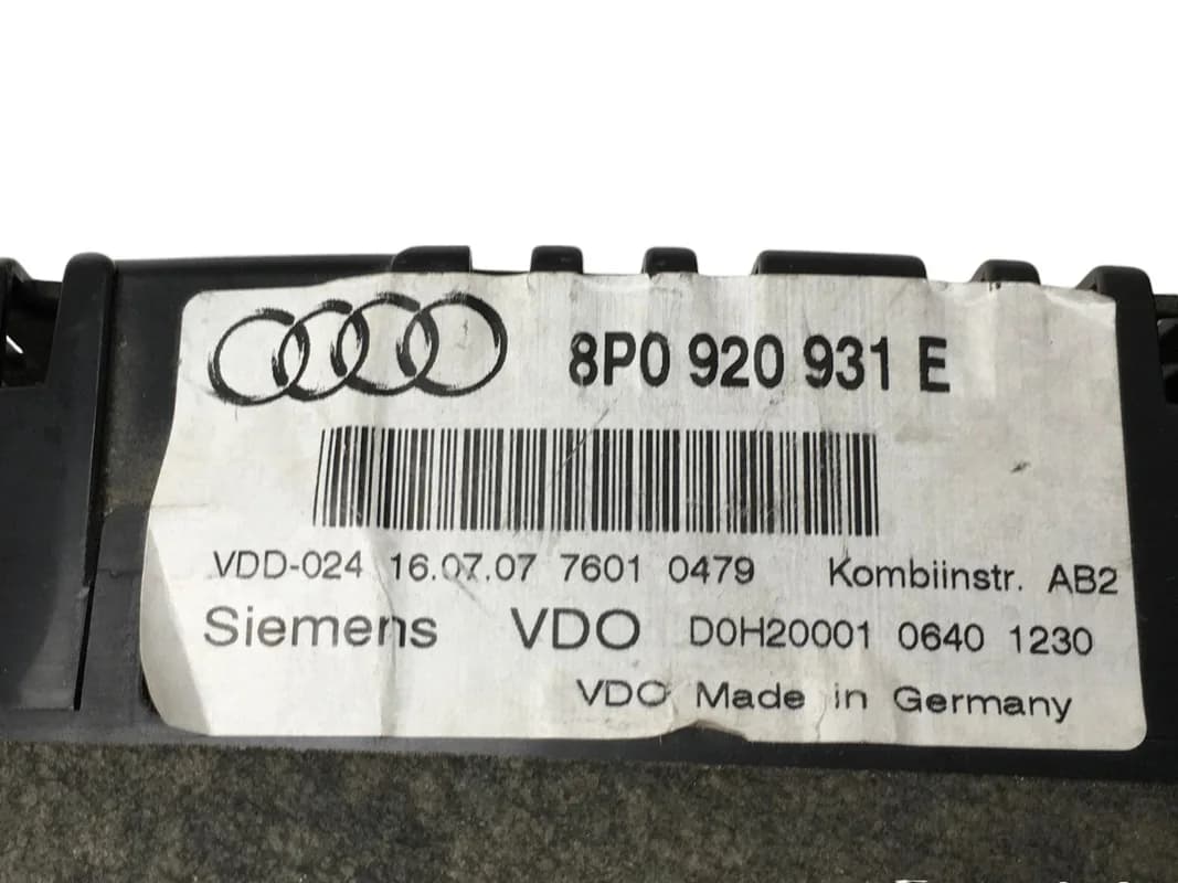 Cuadro instrumentos Audi A3 8P - Foto 5