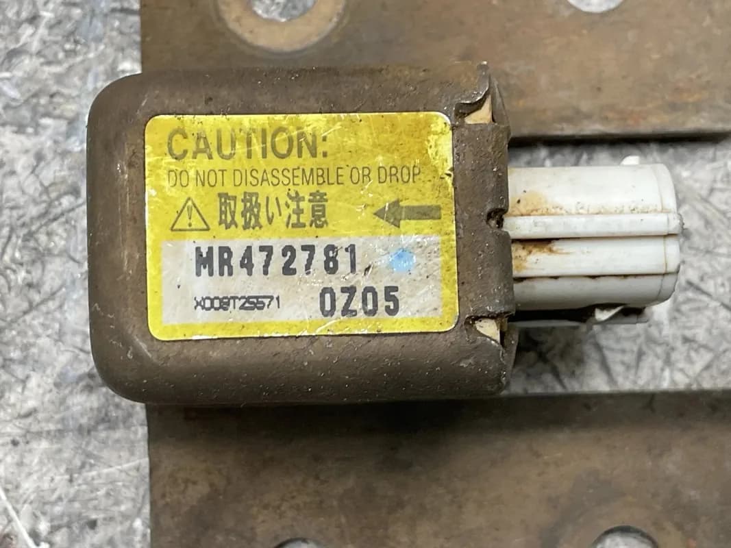 Sensor Airbag Mitsubishi Pajero Pinin 98-07 - Foto 5
