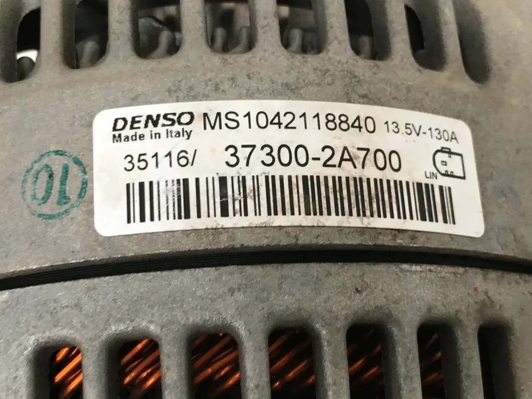 Alternador Hyundai/Kia 373002A700 - Foto 6