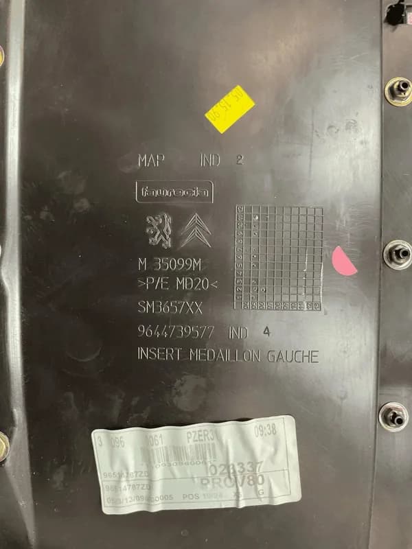 Panel Puerta tra izq Citroen C6 9644739577 - Foto 6