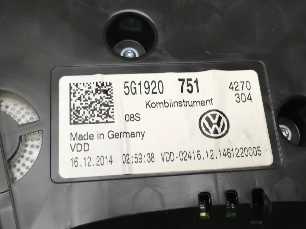 Cuadro instrumentos VW Golf 7 5g1920751 - Foto 3