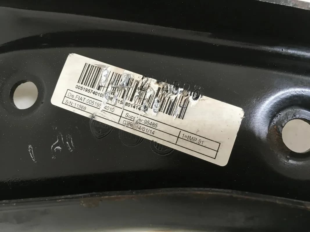 Brazo suspension derecho Fiat Panda III - Foto 3