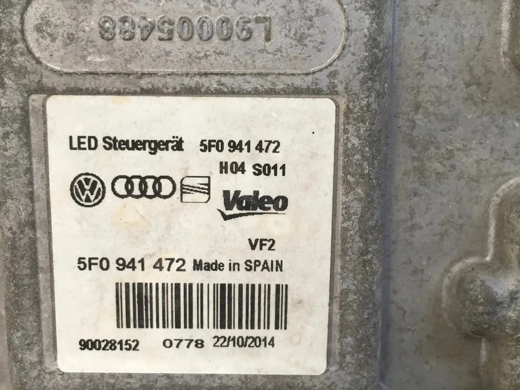 Centralita Faros VW 5F0941472 - Foto 4