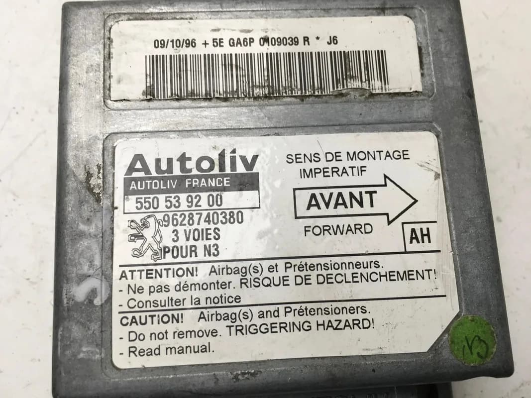 Centralita Airbag Peugeot 306 - Foto 2