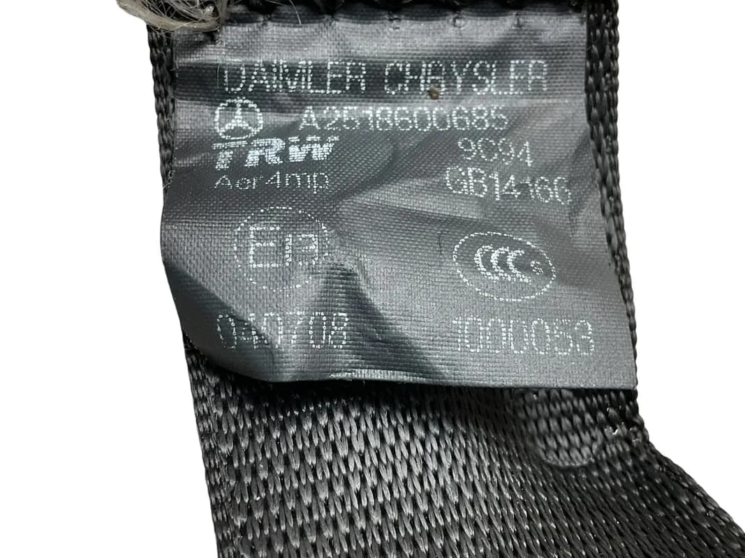 Cinturon tra izq Mercedes Clase R 2004-2013 - Foto 5