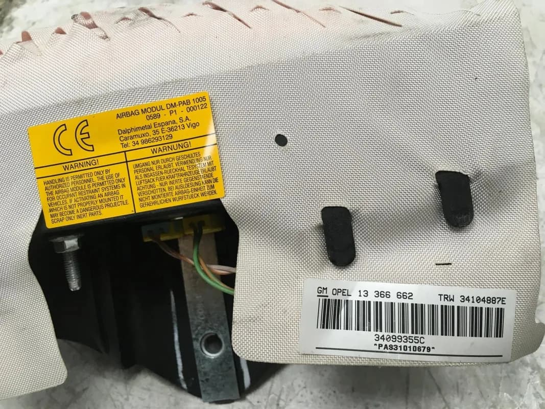 Kit airbag Opel Corsa D - Foto 10