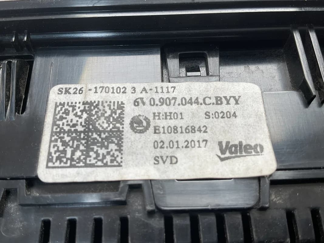 Mando climatizador Skoda Fabia III 14-21 - Foto 5