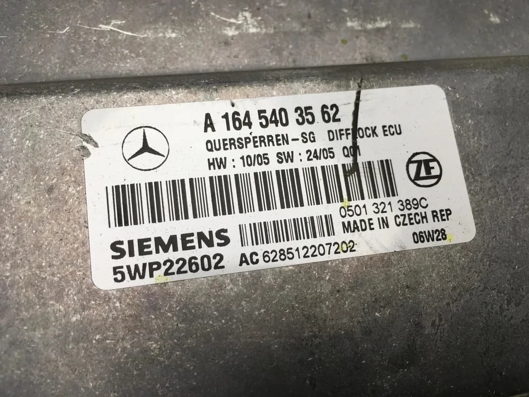 Centralita diferencial Mercedes W164 - Foto 2