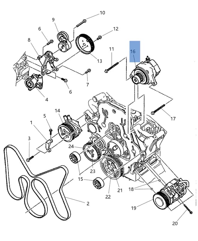 Alternador Jeep Cherokee KJ - Foto 6
