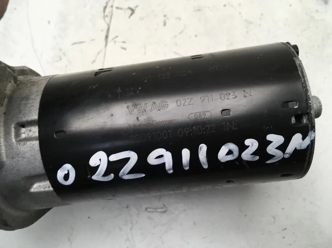 Motor arranque VW 02Z911023N - Foto 5