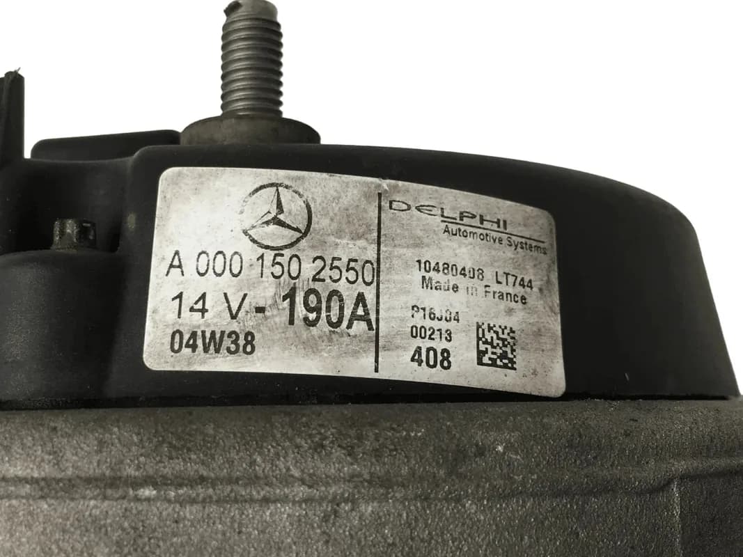 Alternador Mercedes A0001502550 - Foto 5
