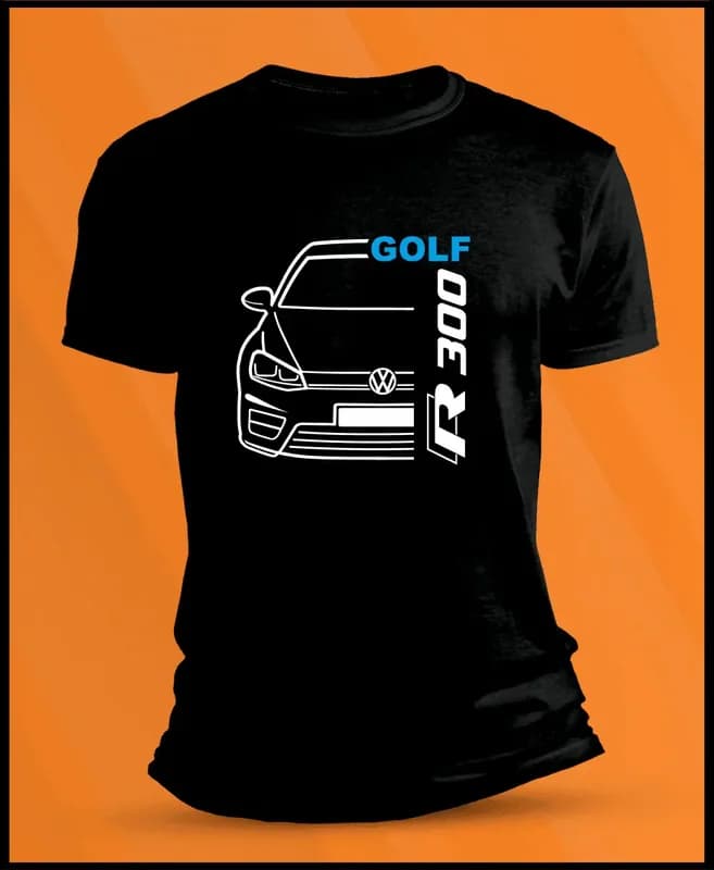 Camiseta manga corta VW Golf R300 - Foto 1
