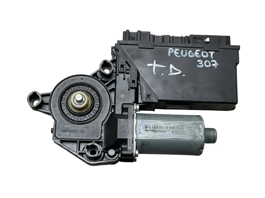 Motor Elevalunas tra dcho Peugeot 307 01-08 - Foto 1