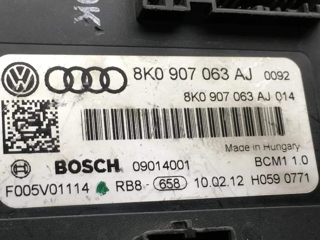 Modulo BCM Audi VW 8k0907063aj - Foto 2