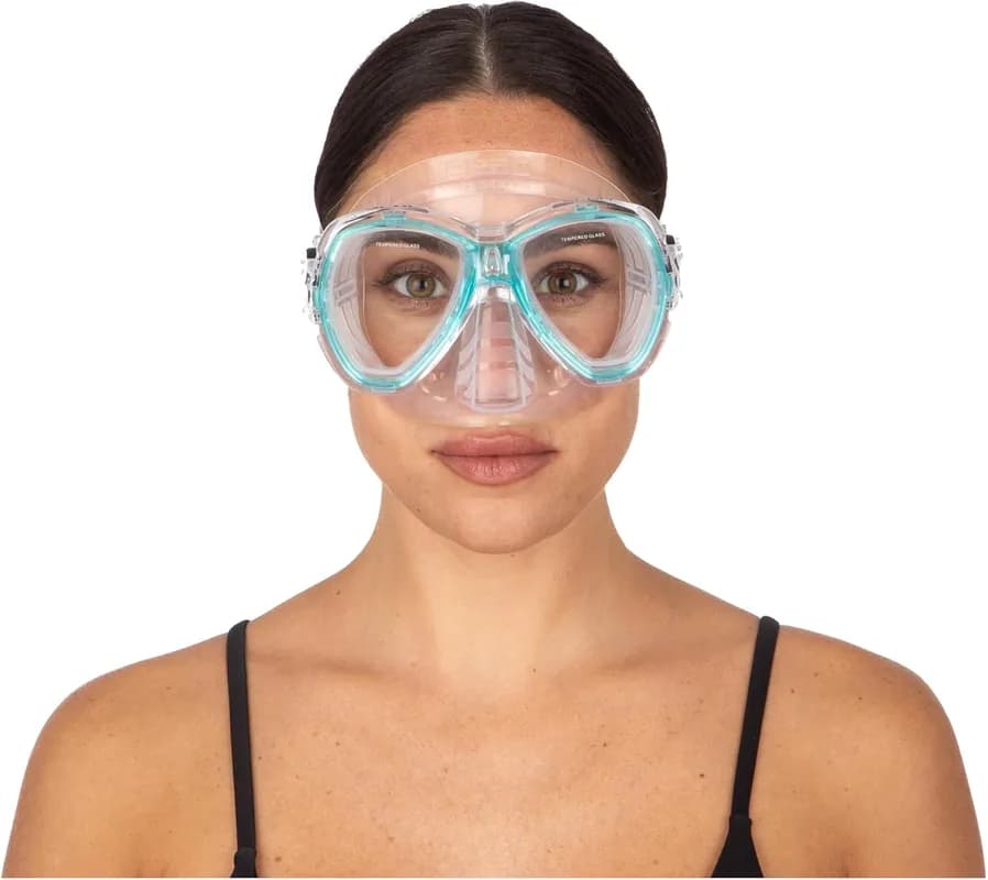 SEAC Set Tris: Aletas Ala + Máscara Elba + Tubo Tribe – Kit Premium de Snorkel y Buceo - Foto 5