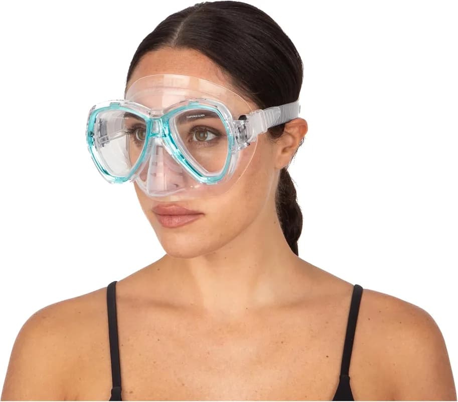 SEAC Set Tris: Aletas Ala + Máscara Elba + Tubo Tribe – Kit Premium de Snorkel y Buceo - Foto 6