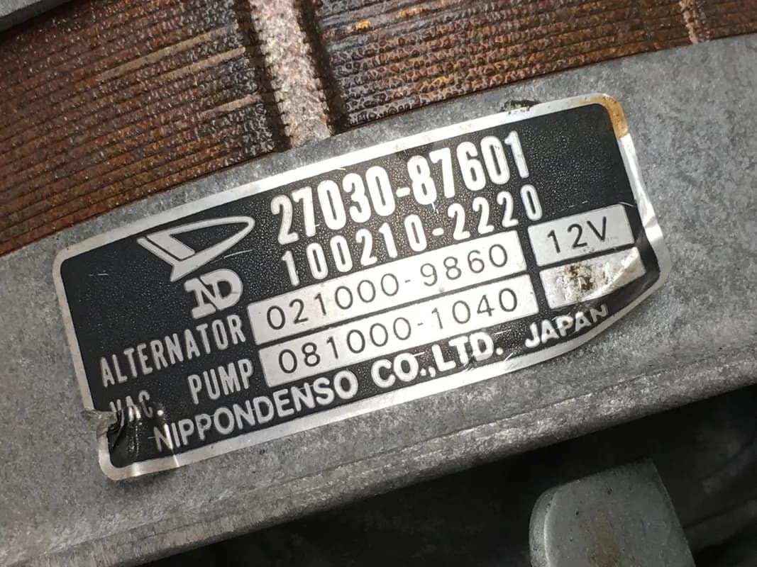 Alternador Daihatsu Feroza F300 - Foto 5