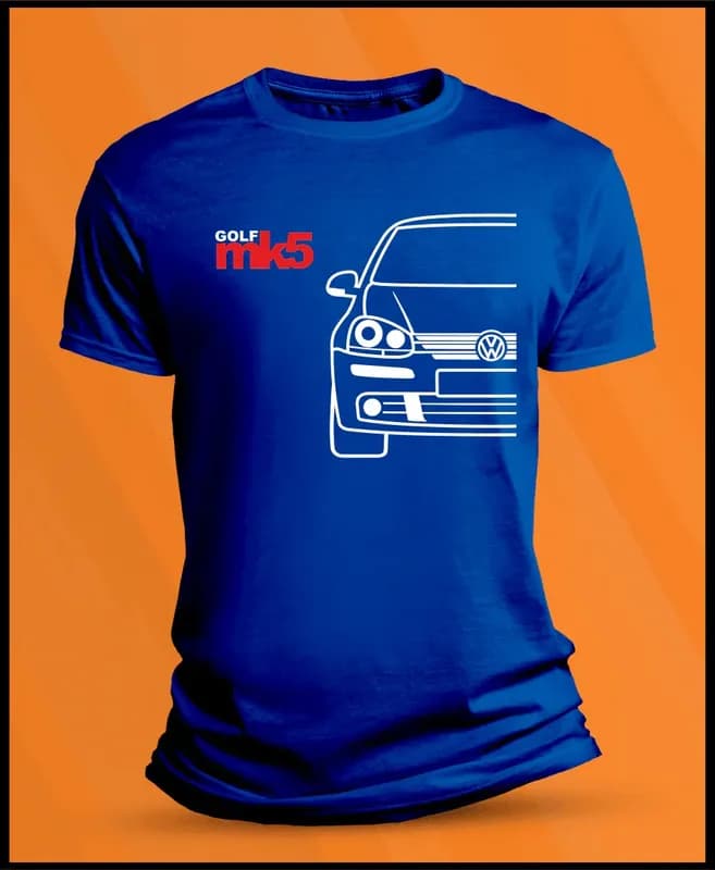 Camiseta manga corta VW Golf MK5 - Foto 2