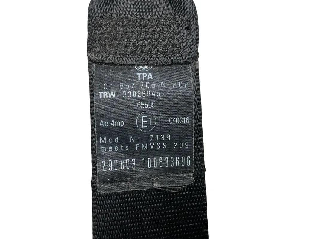 Cinturon del izq VW New Beetle 98-09 - Foto 4