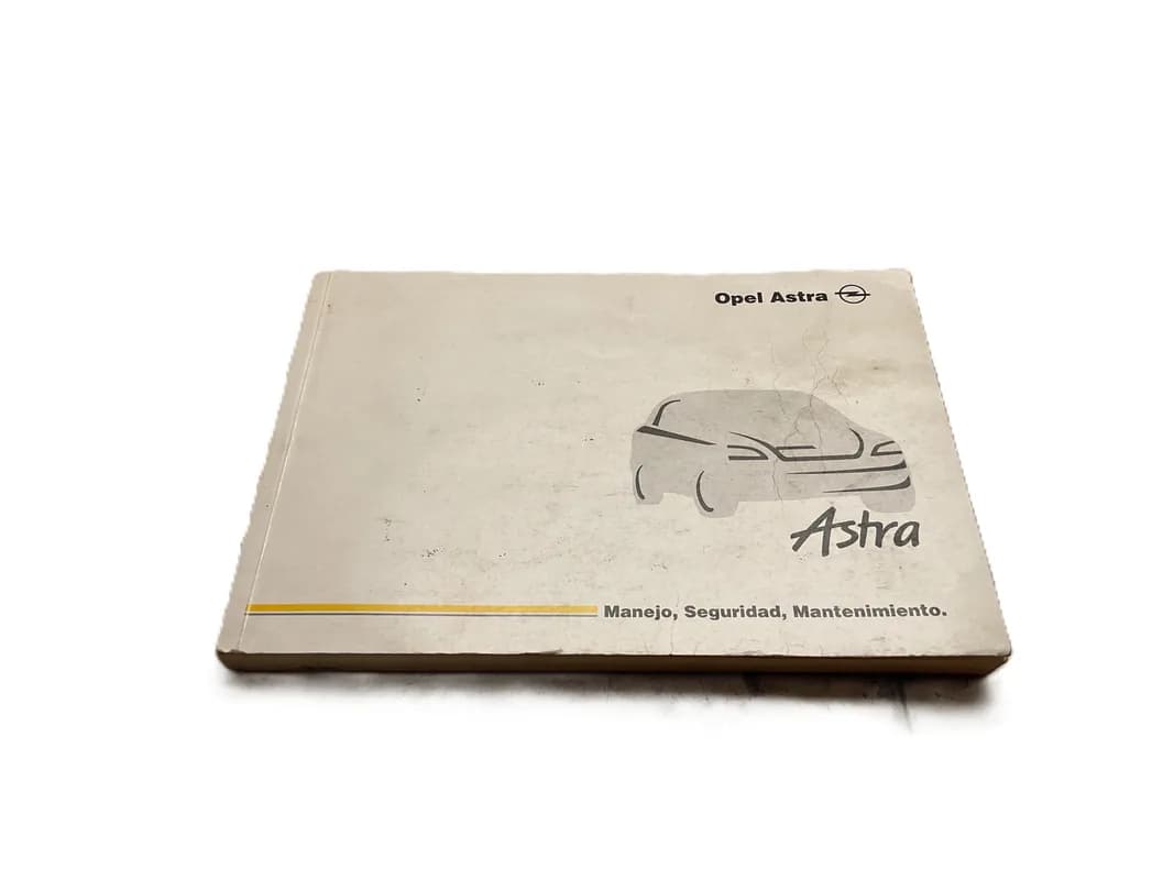 Manual usuario Opel Astra G 98 - Foto 1
