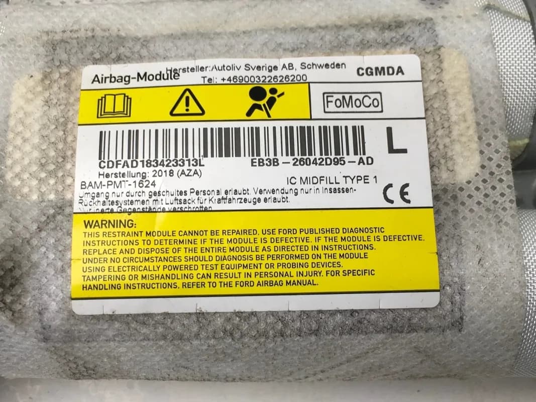 Airbag cortina izquierda Ford Ranger TKE - Foto 3