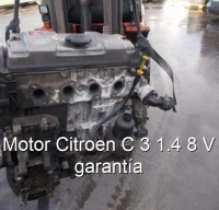 Motor Citroen C 3 1.4 8 V garantía