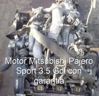 Motor Mitsubishi Pajero Sport 3.5 Gdi con garantia