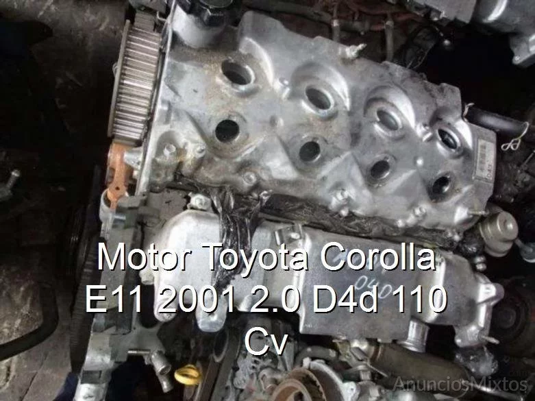Motor Toyota Corolla E11 2001 2.0 D4d 110 Cv