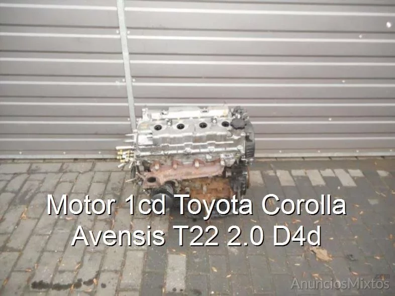 Motor 1cd Toyota Corolla Avensis T22 2.0 D4d
