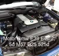 Motor Bmw E39 E46 2, 5d M57 D25 525d