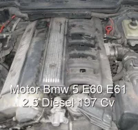 Motor Bmw 5 E60 E61 2.5 Diesel 197 Cv