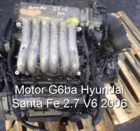 Motor G6ba Hyundai Santa Fe 2.7 V6 2006