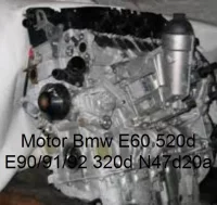 Motor Bmw E60 520d E90/91/92 320d N47d20a