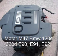 Motor M47 Bmw 120d 320d E90, E91, E92,