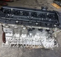 Motor Bmw E46 E60 E39 Z4 2005g. 2, 5 M54