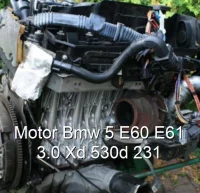 Motor Bmw 5 E60 E61 3.0 Xd 530d 231