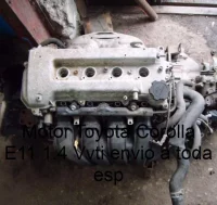 Motor Toyota Corolla E11 1.4 Vvti envio a toda esp