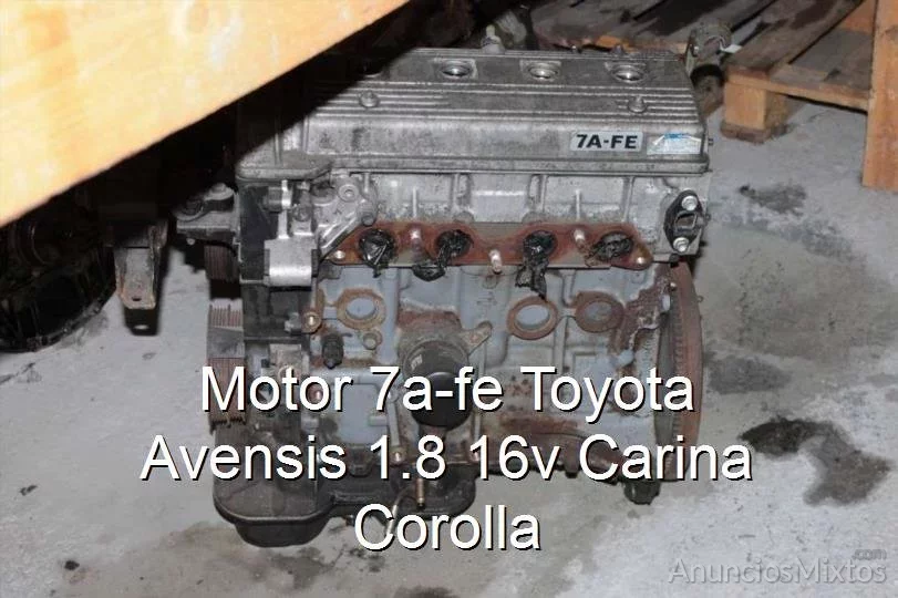 Motor 7a-fe Toyota Avensis 1.8 16v Carina Corolla