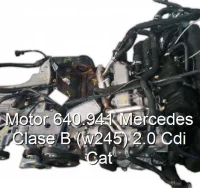 Motor 640.941 Mercedes Clase B (w245) 2.0 Cdi Cat