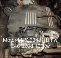 Motor M47 204d1 Bmw E46 320d 100kw