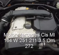 Motor Mercedes Cls Ml 164 W 251 211 3.5 Om 272