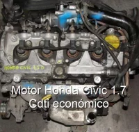 Motor Honda Civic 1.7 Cdti económico