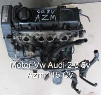 Motor Vw Audi 2.0 8v Azm 115 Cv