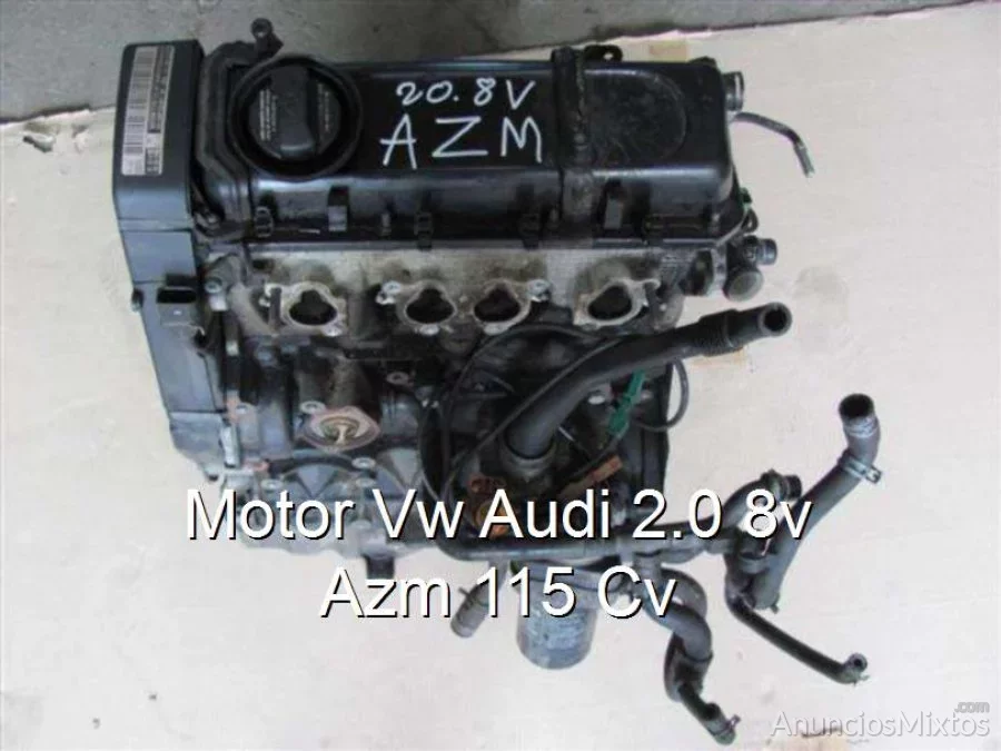Motor Vw Audi 2.0 8v Azm 115 Cv